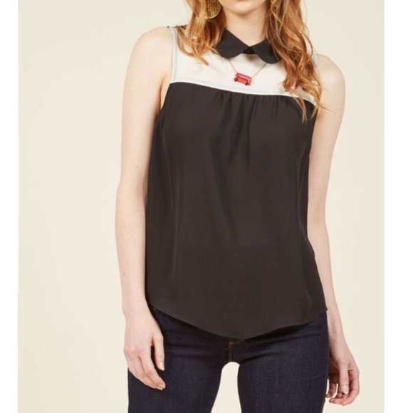 Modcloth Tops - Modcloth, That's An Affirmative Sleeveless Top